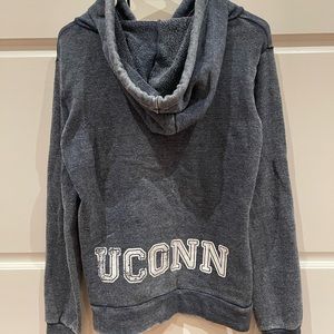 ocean drive custom uconn zip up sweatshirt